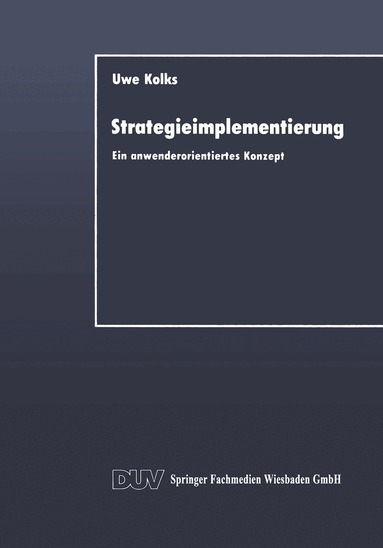 Uwe Kolks - Strategieimplementierung, Häftad