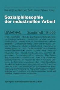 bokomslag Sozialphilosophie der industriellen Arbeit