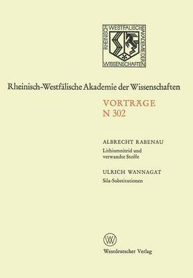 Lithiumnitrid und verwandte Stoffe, Ihre wissenschaftliche und praktische Bedeutung. Sila-Substitutionen 1