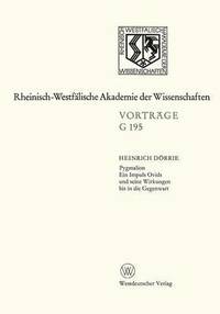 bokomslag Pygmalion. Ein Impuls Ovids und seine Wirkungen bis in die Gegenwart