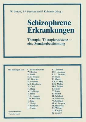 bokomslag Schizophrene Erkrankungen