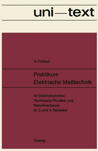 bokomslag Praktikum Elektrische Meßtechnik