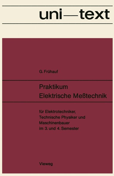 bokomslag Praktikum Elektrische Metechnik