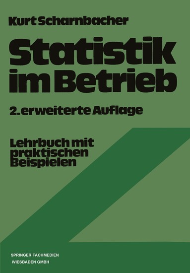 bokomslag Statistik im Betrieb