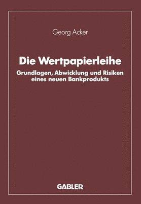 Die Wertpapierleihe 1