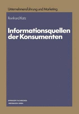 bokomslag Informationsquellen der Konsumenten