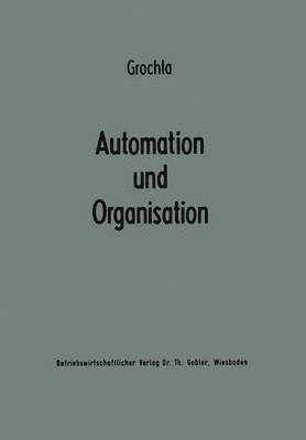 bokomslag Automation und Organisation