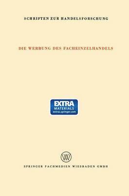 bokomslag Die Werbung des Facheinzelhandels