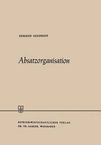 bokomslag Absatzorganisation