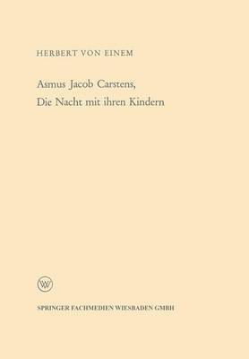 bokomslag Asmus Jacob Carstens, Die Nacht mit ihren Kindern