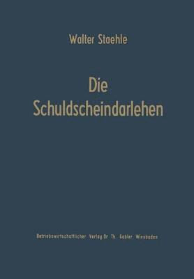 Die Schuldscheindarlehen 1