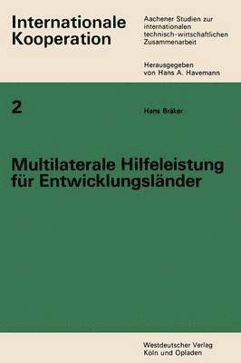 Multilaterale Hilfeleistung für Entwicklungsländer