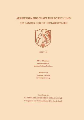 bokomslag Theorie Und PRAXIS Pharmakologischer Forschung. Technische Verfahren Zur Isotopentrennung