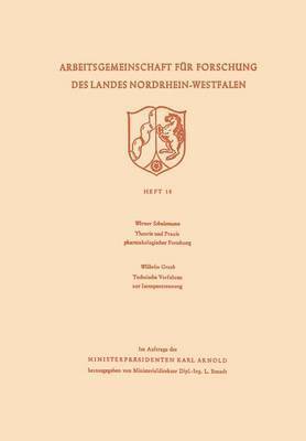 bokomslag Theorie und Praxis pharmakologischer Forschung. Technische Verfahren zur Isotopentrennung