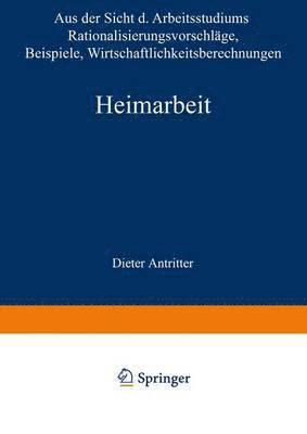 bokomslag Heimarbeit