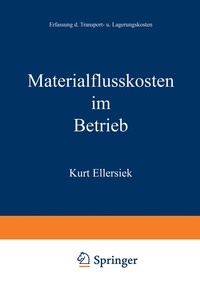 bokomslag Materialflukosten im Betrieb