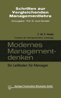 Modernes Managementdenken 1