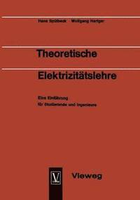 bokomslag Theoretische Elektrizittslehre