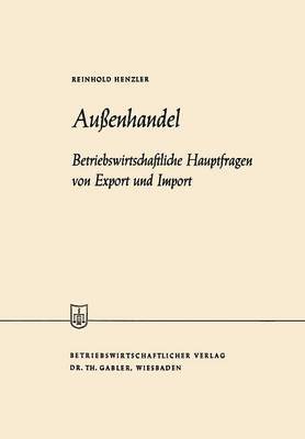 Außenhandel 1