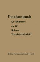 bokomslag Taschenbuch für Studierende an der Höheren Wirtschaftsfachschule