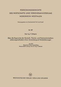 bokomslag Über Die Eigenarten Der Bimetall-, Thermo- Und Flammenionisationssicherungsmethode in Ihrer Anwendung Auf Zündsicherungen