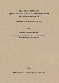bokomslag Untersuchungen über Wirkstoffe-Fermente-in der Kartoffel und die Möglichkeit ihrer Verwendung