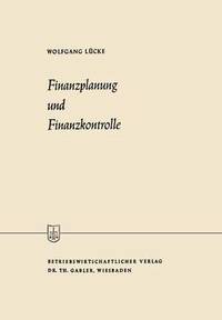 bokomslag Finanzplanung und Finanzkontrolle