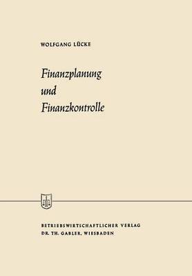 Finanzplanung und Finanzkontrolle 1