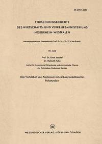 bokomslag Das Verkleben von Aluminium mit carboxylsubstituierten Polystyrolen