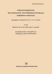 bokomslag Der Flächeninhalt Von Koppelkurven: Ein Beitrag Zu Ihrem Formenwandel