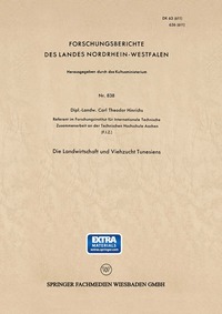 bokomslag Die Landwirtschaft und Viehzucht Tunesiens