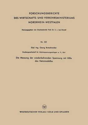 Die Messung der wiederkehrenden Spannung mit Hilfe des Netzmodelles 1