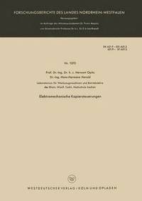 bokomslag Elektromechanische Kopiersteuerungen