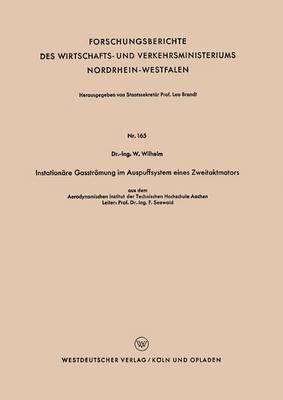 Instationare Gasstroemung im Auspuffsystem eines Zweitaktmotors 1