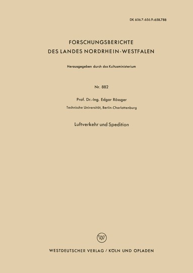 Edgar Rößger - Luftverkehr und Spedition, Häftad
