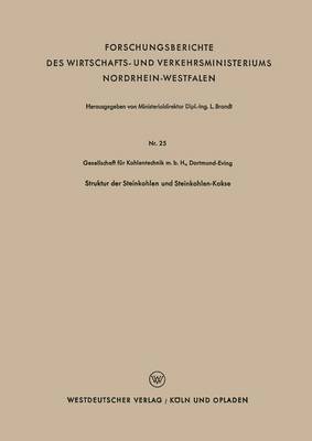 bokomslag Struktur Der Steinkohlen Und Steinkohlen-Kokse
