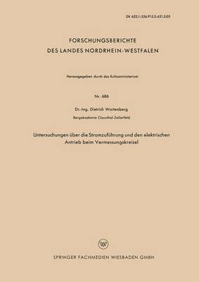 bokomslag Untersuchungen ber die Stromzufhrung und den elektrischen Antrieb beim Vermessungskreisel