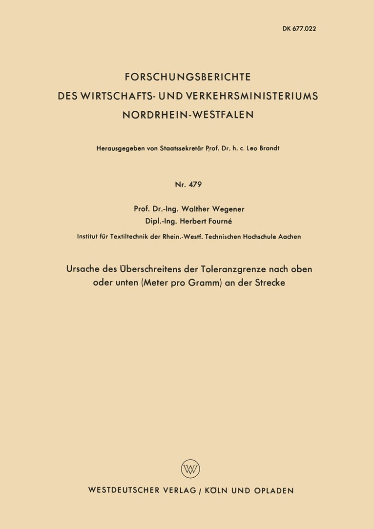 Ursache des berschreitens der Toleranzgrenze nach oben oder unten (Meter pro Gramm) an der Strecke 1