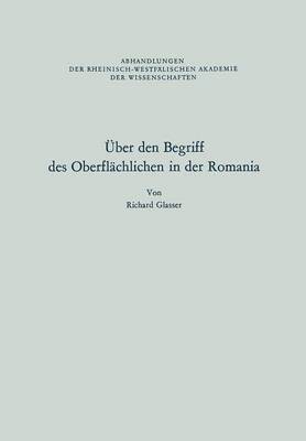 Über den Begriff des Oberflächlichen in der Romania