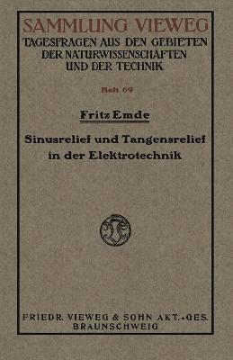 Sinusrelief und Tangensrelief in der Elektrotechnik 1