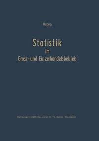 bokomslag Statistik im Gro- und Einzelhandelsbetrieb