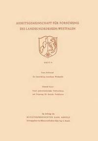 bokomslag Zur Entwicklung warmfester Werkstoffe. Stand spektralanalytischer Prufverfahren und Folgerung fur deutsche Verhaltnisse