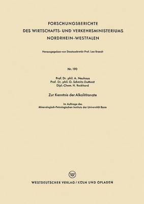 bokomslag Zur Kenntnis Der Alkalititanate