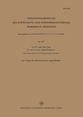 bokomslag Zur Frage der Belastung von Jugendlichen