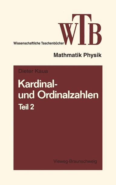 bokomslag Kardinal- und Ordinalzahlen