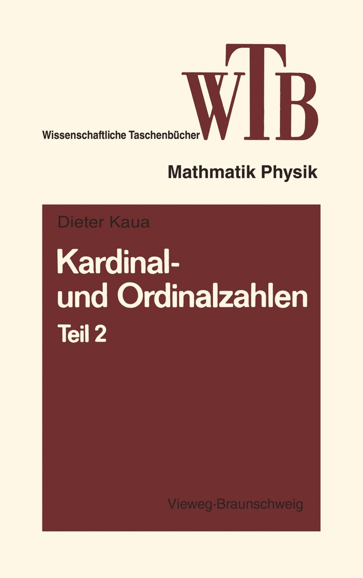 Kardinal- und Ordinalzahlen 1