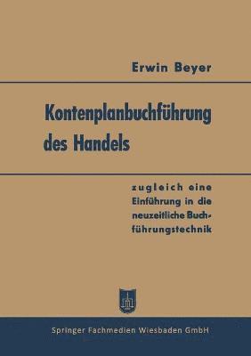 Kontenplanbuchfhrung des Handels 1