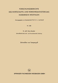 bokomslag Schweißen von Temperguß