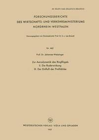 bokomslag Zur Aerodynamik Des Ringflügels
