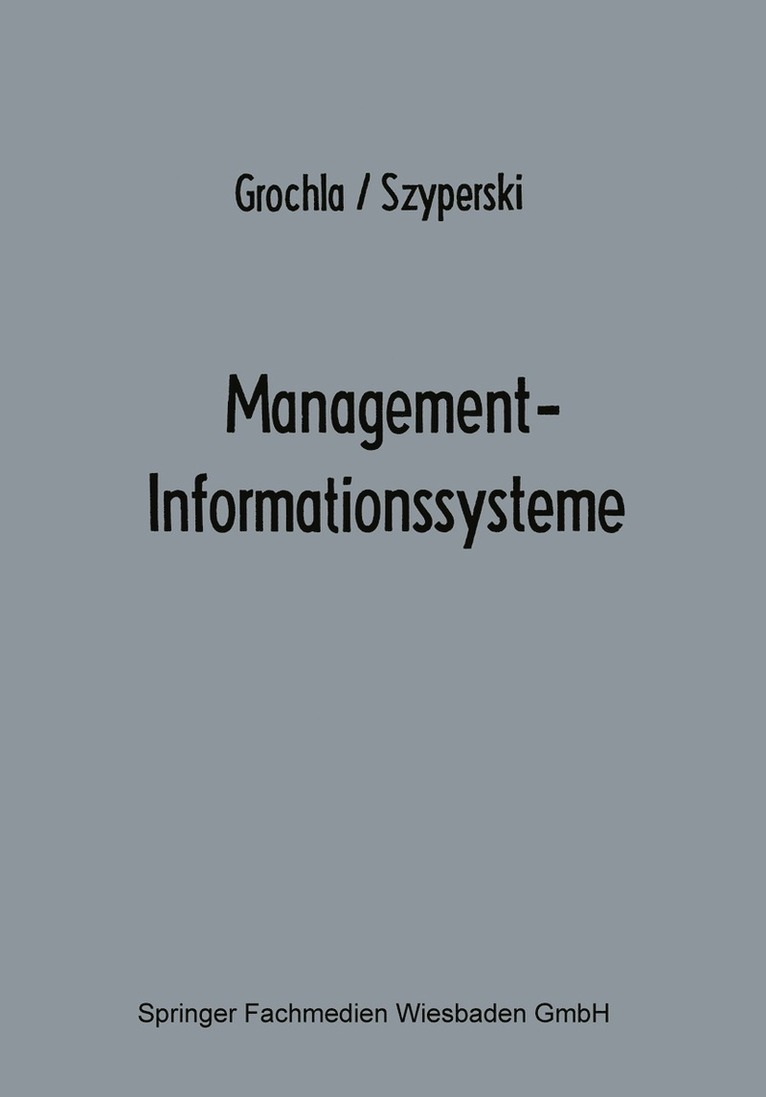 Management-Informationssysteme 1